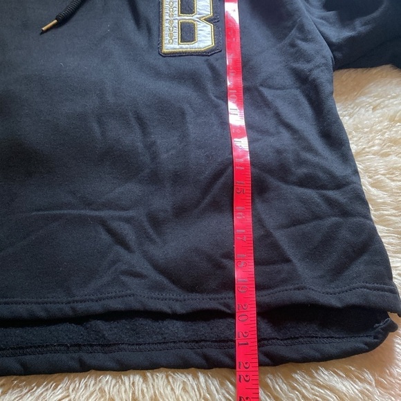 BEBE hoodie black with gold size L - Picture 6 of 6